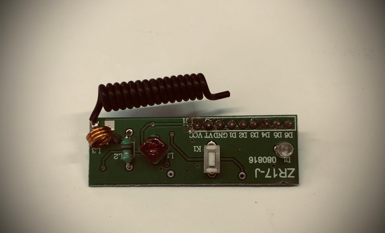 ماژول گیرنده ۴۳۳ مگاهرتز ش کاناله ( ماژول ریموت 433MHz )