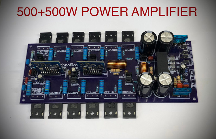 پاور آمپلی فایر ۱۰۰۰ وات استریو HIFI 500W+500W مدل TE702