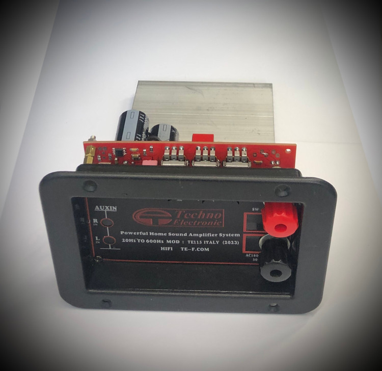 ماژول پاورآمپلی فایر ساب ووفر با قاب و جعبه و اتصالات مدل TE112B