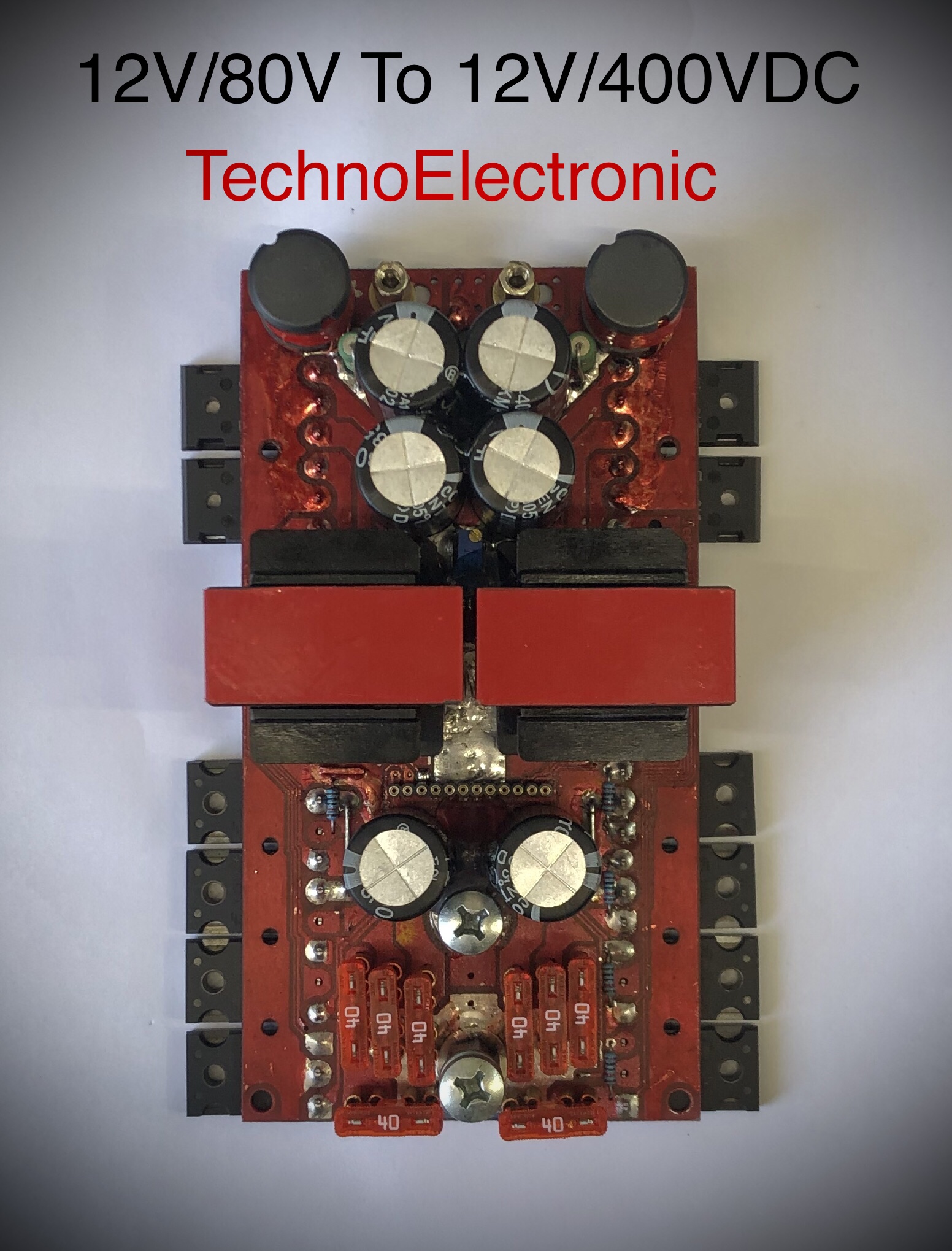 ماژول مبدل و منبع تغذیه DC TO DC توان بالا ۴۰۰۰ وات فلای بک مدل  TE222DB