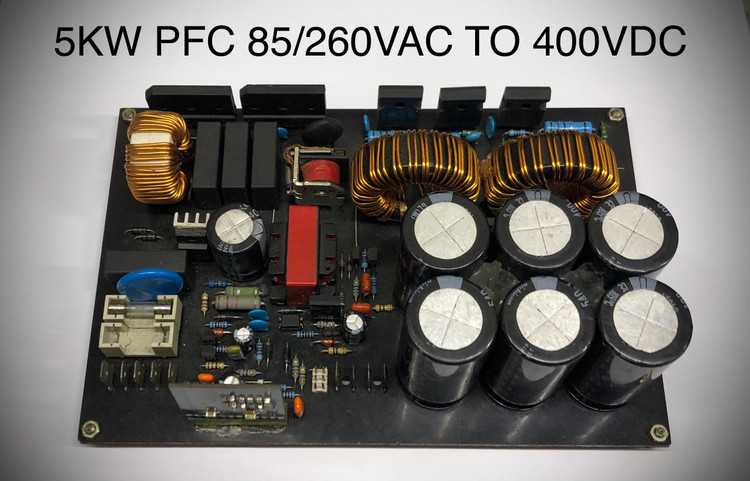 ماژول و برد PFC 5KW 400V مبدل ولتاژ AC TO DC مدار کنترول توان مدل TEX1