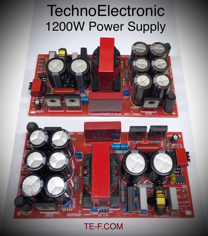 منبع تغذیه سویچینگ پاورآمپلی فایر 1200WRMS مدل TE221
