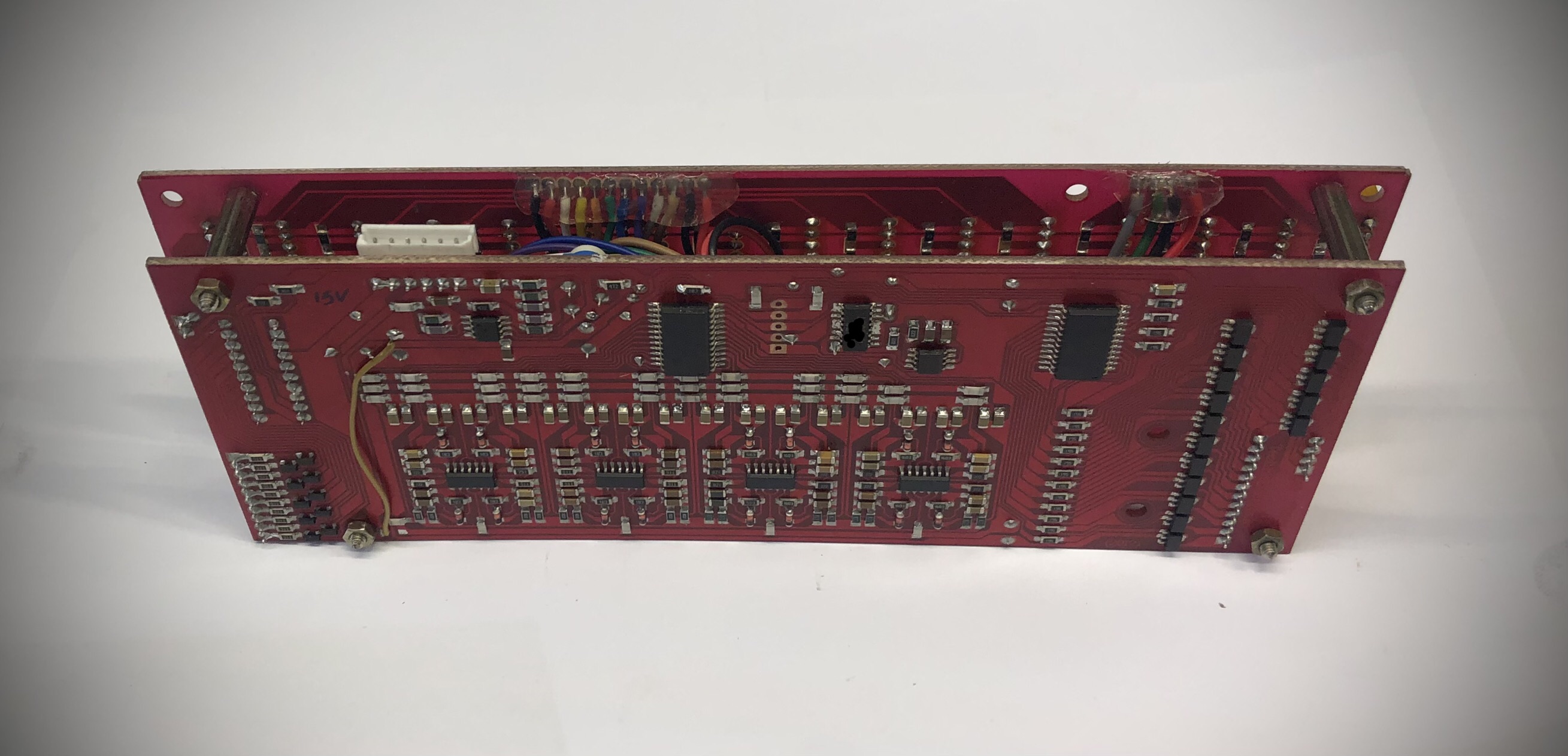 ماژول آنالایزر‌ صدا ۱۶ کاناله مدل TE1612 با LED فرکانس 31Hz تا 16KHz اسپکتروم ، اکولایزر رقص نور