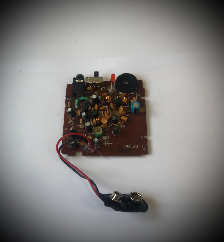 ماژول کامل گیرنده و فرستنده صدا و صوت باندFM- VHF -UHF با جعبه