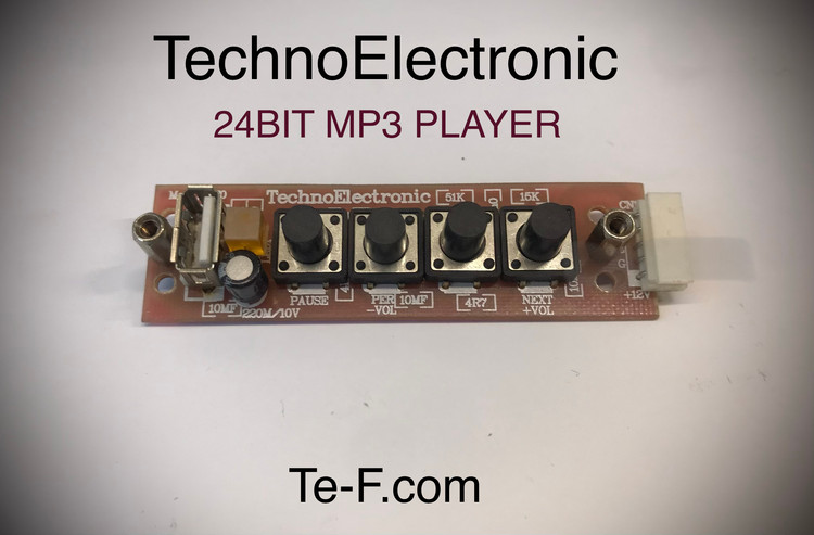ماژول MP3 Player با کیفیت ۲۴ بیت اصلی اورجینال مدل TE0
