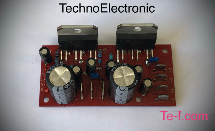 ماژول آمپلی فایر صوتی ۲۰۰ وات RMS مونو و استریو تکنو الکترونیک مدل TE119c